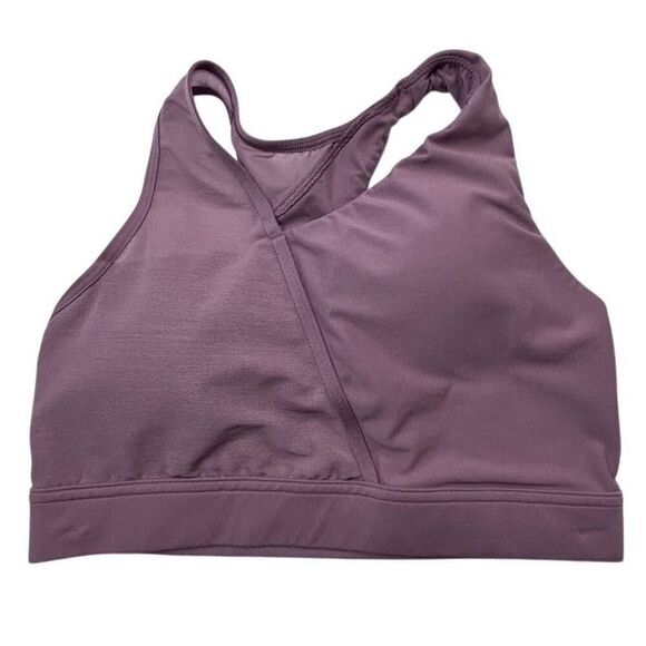 Under Armour Women's Sports Bra S Purple Medium Support Racerback - Picture 1 of 5